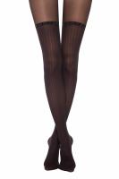 Fantasy Design Pantyhose GLAM Stockings with Vertical Stripes small photo conteamerica.com