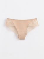Conte Cotton bikini briefs with Italian lace DEMURE LB 1278 small photo conteamerica.com